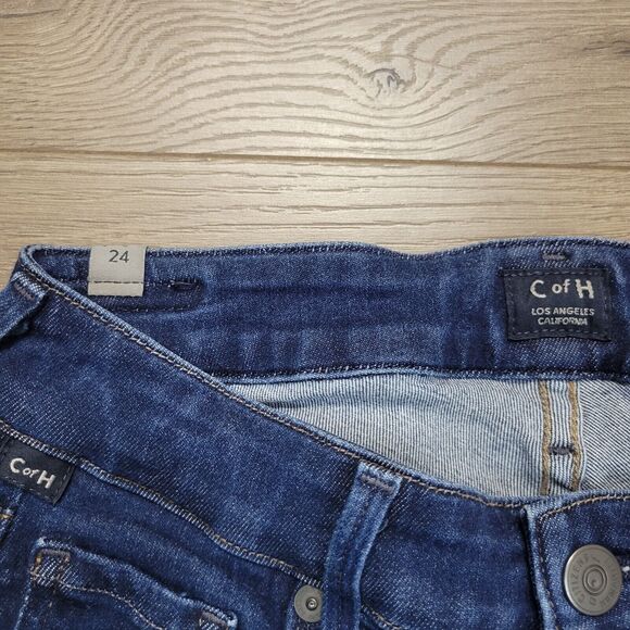 Citizens of Humanity Jeans Womens 24 Blue Arielle Mid Rise Slim Stretch Skinny - Picture 4 of 10